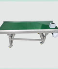 Beefy Aluminum PVC Belt Incline Conveyor With Adjustable Speed And Height For Industrial Transport portable with wheels