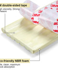3M double-sided tape and eco-friendly NBR foam for Ultimate Baby Proofing Edge Guards With Quick Stick Tape Extra Wide Soft Foam Corners.