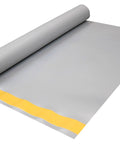 Premium Underlayment For Luxury Vinyl Laminate And Hardwood Floors Beat The Noise Sound Pad 100 Square Foot Roll with yellow tape.