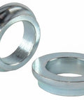 Heavy Duty Steel Tapered Rod End Spacers, 5/8 Inch Bore, Quarter Length for chassis dial in and shock mount stability.