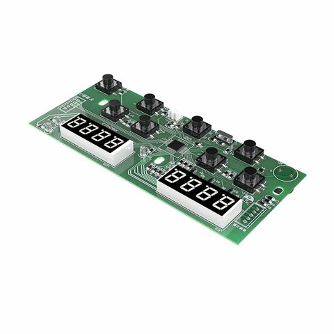 Portable Ultrasonic Cleaner Controller With Degas Function And Semiwave Drive Board Connection, digital display panel visible