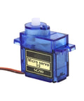 Premium Slick And Dead Nuts Accurate 9g Digital Servo Motor Package For Rc Fixed Wing Aircraft And Helicopter with clear plastic casing.