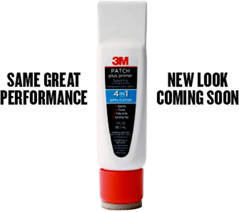 3M Patch Plus Primer 4-in-1 all in one small hole repair kit with putty knife spackle and sanding pad