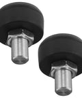 Adjustable Roller Skate Toe Stops And Brake Blocks Set For Quad Skates With Non-Marking Rubber Brakes, Instant Stop Performance