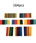 Check Out This Awesome F164PCS Heat Shrink Tubing Kit With Mixed Colors For Wire Cable Sleeves And Insulated Protectors Perfect For Electrical Diy Or Auto Repair Jobs Using Polyolefin Material That Shrinks To 2-1 Ratio. 164pcs multicolor heat shrink tubing set
