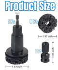 Pro Grade Wheel Hub Cleaning Kit With 8 Grinding Heads, Rust Busting And Surface Polishing For Cars, Trucks And SUVs, Fits Power Drill