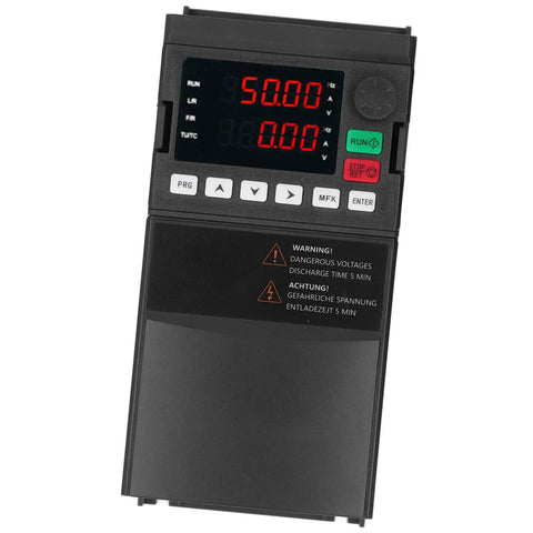 Beefy 3 Phase VFD Motor Controller With 380V Input And Output 2.2KW Pro Grade Industrial Inverter For Heavy Duty Machinery, ABS shell