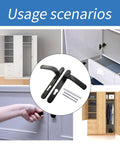Usage scenarios for Low Profile Room Door Handle Panel For Narrow Security Sliding Doors Long Plate Aluminum Hardware Kit
