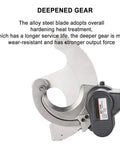 Rechargeable Ratchet Cable Cutter For Copper And Aluminum Wires And Armored Cables Up To 95mm Electric Wire Cutting Tool Deepened Gear