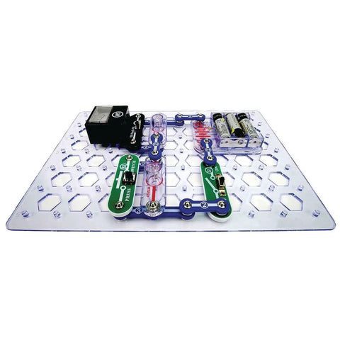 STEM Electronics Discovery Kit For Kids 8 Plus With 85 Hands On Projects Including Magnetism Circuits Motors Lamps Switches Meter