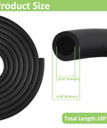 Three Sixteenth Inch ID Fuel Line Hose Ten Feet Long For Small Gas And Diesel Engines And Generators Oil Resistant