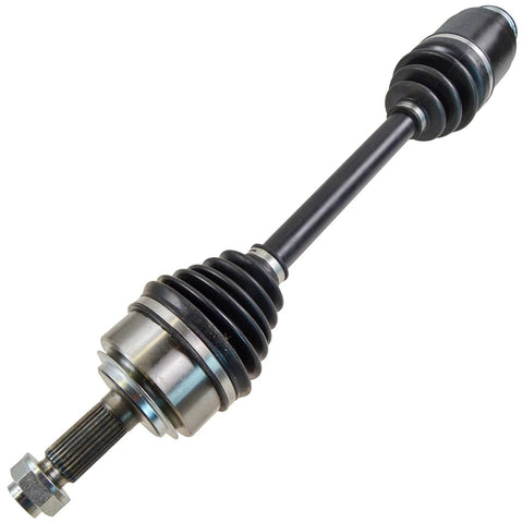 All In One Front CV Axle Assemblies With Wheel Bearings And Hubs Kit For 2002 2006 Honda CRV Complete 6 Piece Upgrade single axle view
