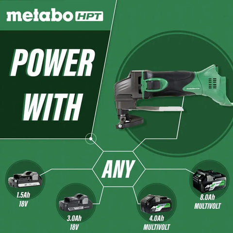 18V MultiVolt Cordless Shear Tool Only No Battery With 8 Cutting Edges And Two Sets For Easy Replacement For Long Lasting Service Life At 5300 RPM Built In Safety Protector Plate For Quick Clean Cuts compatible with various batteries