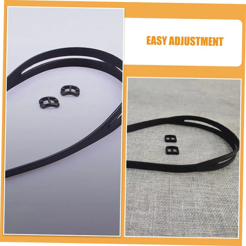 Adjustable Silicone Eyeglass Strap For Swimming And Pool Use No Slip Design Quick Adjustment Durable Goggles Retainer