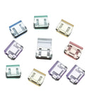 Set Of 10 Invisible Hem Clips For Pants No Sew Quick Fix Pants Hem Shortening Clips Mixed Color Easy To Use Inner Side Design