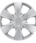 15 Inch Steel Wheel Hubcaps With Durable Metal Retention Rings, Universal Fit For Most Cars Trucks SUVs And Vans