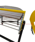 Unpowered Portable Flexible Conveyor With Height Adjustable 29.5 to 45.3 Inches And Expandable Length From 47.2 to 118 Inches Roller Table