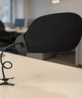 Privacy Desk Shade With Clip And Suction Cup To Block Light And Glare For Deep Focus 22.8 By 14.2 Inches Matte Black Portable Canopy