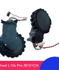 Left Wheel Replacement For Self Cleaning Vacuum Mop Robot 1S L10S B101CN with quieter rubber tread grip wheel