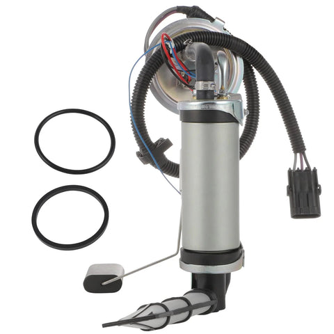 Beefed Up Fuel Pump Module Assembly For Jeep Cherokee 1991 1992 1993 2.5L L4 And 4.0L L6 Gas SUV Replacement Low Noise Reliable Fuel Delivery OE Style Fit Does Not Include Pressure Regulator showing main unit and components