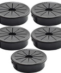 Petal Shaped Cable Grommets For One And One Half Inch Wire Holes Pack Of Five Nylon 94V2 Flame Rated for metal, wood, acrylic panels