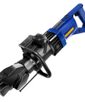 Happybuy Portable Electric Rebar Bender, 900W hydraulic tool for bending 5/8 inch steel rod with compact design.