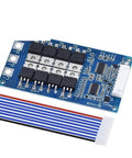 Built Different 8S 28V 28A Battery Management System Board with connectors and components highlighted, showing design for lithium ion packs.