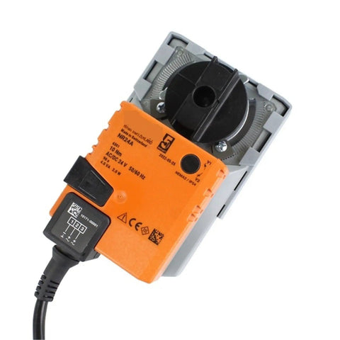 10 Nm Kick-Ass Rotary Actuator For Ball Valves 24V AC DC 3-Point Control With Manual Override smooth 90-degree turn