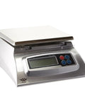 7000 Gram Stainless Steel Kitchen Food Scale with Big Readout and Pro Grade Precision 0.1 Ounce 1 Gram 0.002 Pound Silver