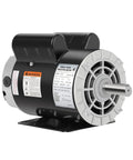 Beast 5 HP 230V Single Phase Air Compressor Motor, 3450 RPM, 56 Frame, Seven Eighth Inch Keyed Shaft, CCW Rotation, 21A, ODP Enclosure