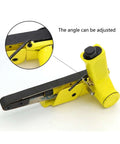 Air Belt Sander Polisher Kit With 20x520mm Belt, Pneumatic DIY Sanding Belt Attachment With Adjustable Angle Feature