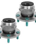 Rear Wheel Bearing And Hub Assembly 512347 For Mazda 5 2006 2017 ABS Models And Mazda 3 2004 2013 ABS Models, Premium 5 Bolt Hub With Integral ABS Sensor Left Or Right Side, front view