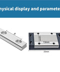 Heavy Duty Linear Block And Guide Slider Kit With RSR7N Bearing For Smooth Precision Motion In CNC Machines 3D Printers And Robotics Projects For No Fuss Seamless Linear Motion Across Heavy Duty Setups, 33mm rail block dimensions