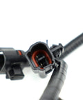 Close-up of wiring connector for Toyota Tacoma Bed Light Kit with Six LED Chips High Brightness Truck Bed Lighting 2020-2024.