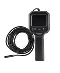 Handheld Endoscope Camera With 2.8 Inch IPS Display And Eight LEDs, Digital Borescope for plumbing vent checks, black monitor and cable.