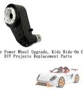 Beefed Up Dual Electric Motor Gearbox For Kids Ride On Cars 12V And 24V High Speed RS550 RS555 Drive Engine Upgrade Replacement