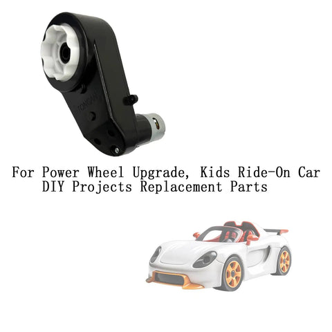 Beefed Up Dual Electric Motor Gearbox For Kids Ride On Cars 12V And 24V High Speed RS550 RS555 Drive Engine Upgrade Replacement