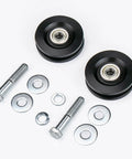 Carriage Wheel Kit Replacement For TranzSporter TP250 TP400 Ladder Hoist Heavy-Duty Wheel Set with bolts and washers, 2 pack