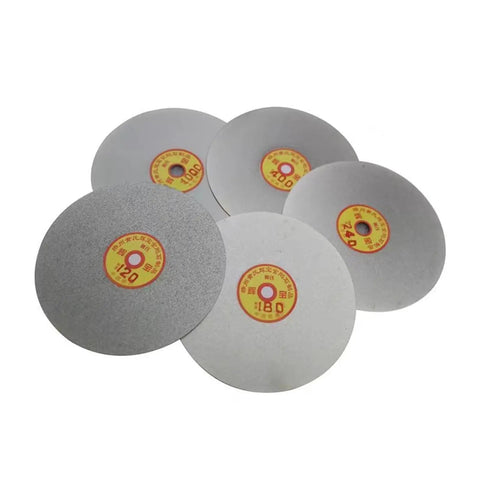 10 Inch Diamond Grinding Wheel For Jade Ceramic And Agate Polishing Frosted Disc 250mm By 12.7mm Center Hole Diamond Alloy 100 Grit