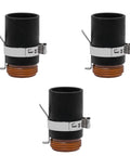 Three Plasma Cutter Retaining Caps and High Temperature Cutting Nozzles for 45 65 85 Series Rust Resistant Metal Cutting Replacement Parts 3 Pack