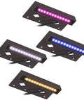 RGBCW LED Hardscape Lights 4W 12V low voltage outdoor landscape lighting 7 inch IP65 waterproof wall lights for path deck and steps