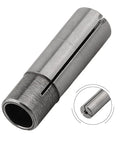 Premium Collet Adapter Sleeve Shank Reducer Kit for CNC Router Spindle Milling Machine Converts 1/2 to 1/8 Inch
