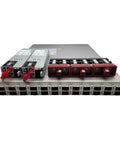 High Capacity 24 Port 400 GbE Osfp Data Center Switch Router featuring front to rear airflow and dual PSU in rackmount form.