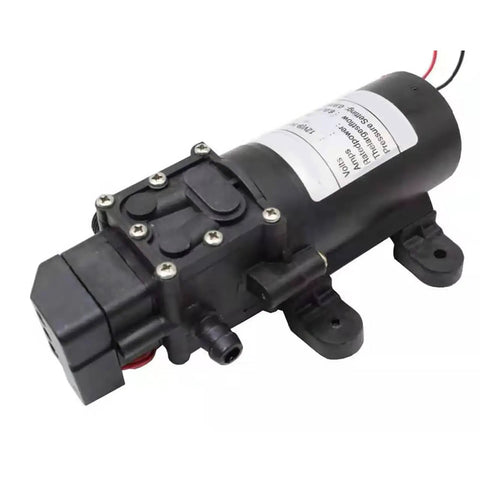 12V Water Diaphragm Booster Pump High Flow Rate 6L Min Auto Shut Off For Camper RV Boat Fresh Water System 0.85Mpa Pressure Tank Replacement