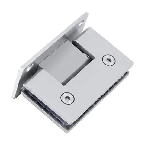 Soft Close Glass Shower Door Hinge Clip For 8-10mm Toughened Glass 90 Degree Frameless Stainless Steel Wall Bracket 1Pc