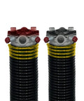 Pair Of Garage Door Torsion Springs Quarter Inch Wire Size One And Three Quarter Inch Inside Diameter Thirty Three Inch Length Left And Right Hand Wound Built To Last Heavy Duty Coated For Long Lasting Performance Fifteen Thousand Cycles Replacement For