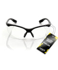 Constructor Full Lens Safety Reading Glasses With Wraparound Frame, UV400 anti-fog coated lenses, magnified +2.0 diopter