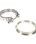 4 Inch Exhaust V Band Clamp Kit For S400 S400SXE S475 S480 T4 Turbo Systems CNC Machined 304 Stainless Flanges 4.62 Inch