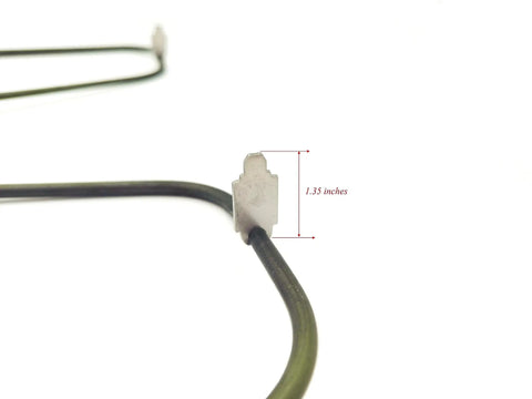 Close-up of Oven Heating Element Assembly Replacement for Electric Stoves and Ovens 240V 2585W WB44T10010