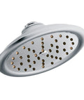 One Function Seven Inch Rain Showerhead With Immersion Technology Chrome Finish Delivers Maximum Coverage And Balanced Spray For A Spa Vibe Shower Experience